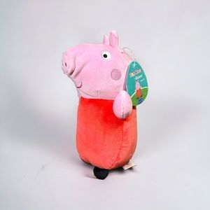 Peppa Pig 10’ HugMees Original By Squishmallows Plush Red Dress Plush New